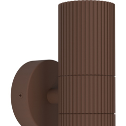 EGLO TOMELLOSO Modern Brown Outdoor Wall Light - thumbnail 3
