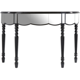 Premier Housewares Tiffany Mirrored Console Table - thumbnail 2