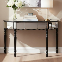 Premier Housewares Tiffany Mirrored Console Table