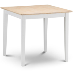 Julian Bowen Rufford 4 Seater Dining Set Ivory - thumbnail 4