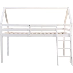 Kidsaw Jinsen Single Mid Sleeper House Bed - thumbnail 3