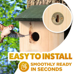 Marco Paul Wooden Traditional Bird House 3 Pack - thumbnail 4