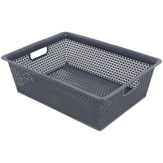 Leche Grey Storage Basket A4 - image 1