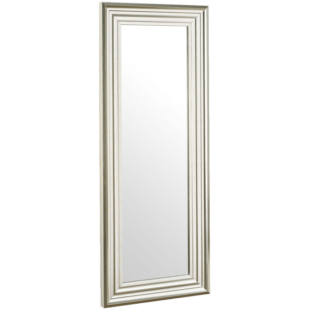 Julian Bowen Tokyo Pewter Tall Rectangular Dressing Mirror 115 x 45cm - image 1