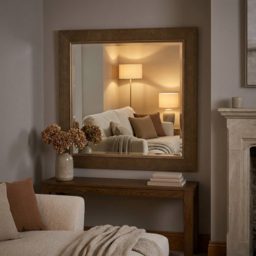 Bronze Bevelled Square Mirror - thumbnail 4