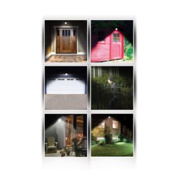 JML Handy Bright LED Spotlight - Solar Powered Motion-Activated LED Security Light - thumbnail 4