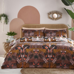 furn. Kaihalulu Super King Cocoaberry Duvet Set - thumbnail 1