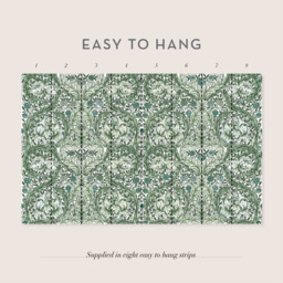 William Morris African Marigold Green Mural - thumbnail 3