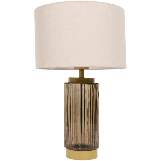 Clara Table Lamp Brown - image 1