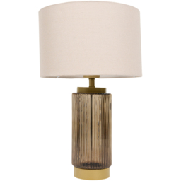 Clara Table Lamp Brown - thumbnail 1