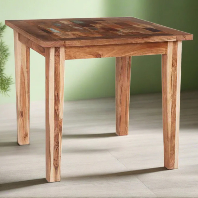 Brooklyn Camea 2 Seater Wooden Dining Table - image 1