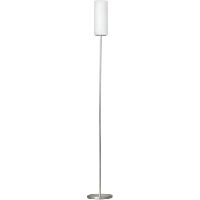 EGLO Troy 3 White and Nickel Floor Lamp - image 1