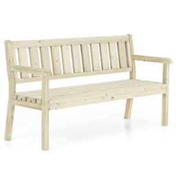 AMATA Ungurs 3 Seater Green Straight Bench - thumbnail 3