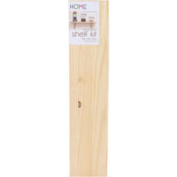 Sanded Pine Shelf Kit