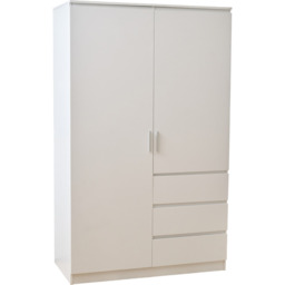 Luca Wardrobe White - thumbnail 2