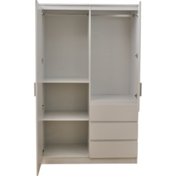 Luca Wardrobe White - thumbnail 4