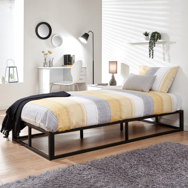 GFW Black Single Platform Bed Frame - image 1