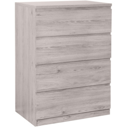 Julian Bowen Jupiter Grey Oak 4 Drawer Chest of Drawers - thumbnail 2