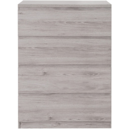Julian Bowen Jupiter Grey Oak 4 Drawer Chest of Drawers - thumbnail 3
