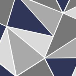 Superfresco Easy Trinity Geometric Navy Wall Mural - thumbnail 2