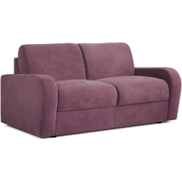 Jay-Be Deco 2 Seater Cosy Chenille Mauve Sofa Bed with e-Sprung Mattress - thumbnail 2