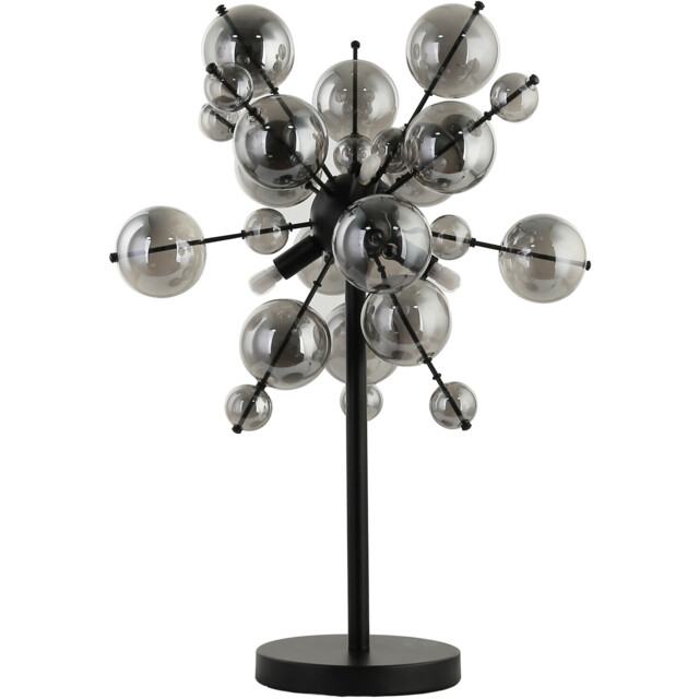 Aurora Table Lamp - Black and Smoked - image 1