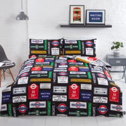 Rapport Home TFL Signs King Size Multicolour Duvet Set - thumbnail 1