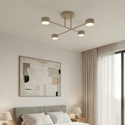 Emibig Halo Beige 4 Light GX53 LED Ceiling Lamp - thumbnail 2