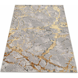 Smart Living Venice Ochre Carved Rug 80 x 150cm - thumbnail 3