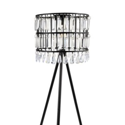 Solar Crystal Standing Lamp Black - thumbnail 3