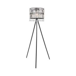 Solar Crystal Standing Lamp Black - thumbnail 4