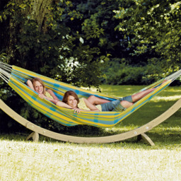 Amazonas Barbados Lemon Double Premium Traditional Cotton Garden Hammock Only