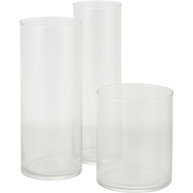 Set of 3 Cylinder Vases - image 1