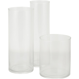 Set of 3 Cylinder Vases - thumbnail 1