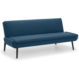 Julian Bowen 3 Seater Blue Gaudi Sofa Bed - thumbnail 2