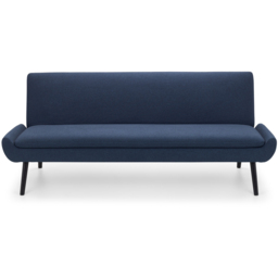 Julian Bowen 3 Seater Blue Gaudi Sofa Bed - thumbnail 3