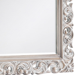 Julian Bowen Baroque Distressed Wall Mirror - thumbnail 4