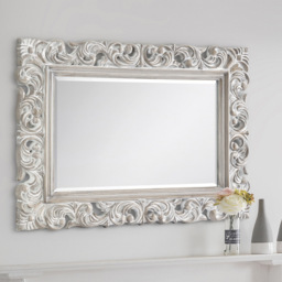 Julian Bowen Baroque Distressed Wall Mirror - thumbnail 2