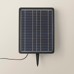 ValueLights Natural Round Ribbed Solar Powered Outdoor Water Fountain with LED Light - thumbnail 3