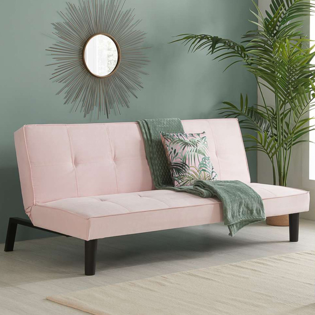 Birlea Aurora Pink Sofa Bed - image 1