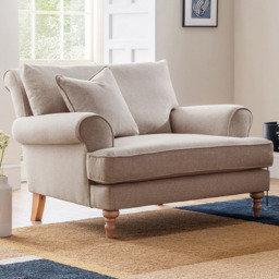 Eastwood Faro Small Beige Snuggle Chair