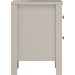 Florence Madrid Cashmere 2 Drawer Bedside Table - thumbnail 4