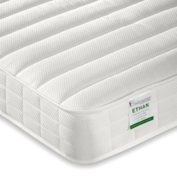 Bedmaster Oliver White Triple Sleeper Single Drawer Bunk Bed with Spring Mattresses - thumbnail 3