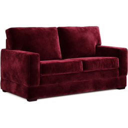 Jay-Be Urban 2 Seater Luxe Velvet Shiraz Sofa Bed with e-Pocket Mattress - thumbnail 2