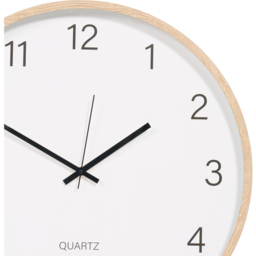 Wood Effect Frame Clock - thumbnail 2