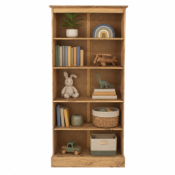 Core Products Corona 5 Shelf Pine Tall Bookcase - thumbnail 4