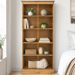 Core Products Corona 5 Shelf Pine Tall Bookcase