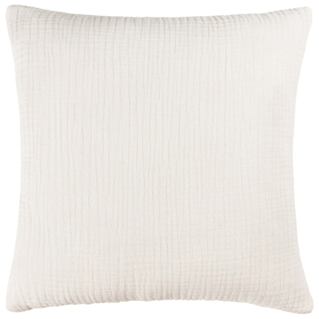 Yard Lark White Muslin Cotton Cushion - image 1