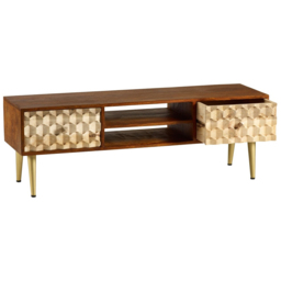 Brooklyn Cotati 2 Drawer 2 Shelf Large Plasma TV Unit - thumbnail 4