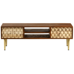 Brooklyn Cotati 2 Drawer 2 Shelf Large Plasma TV Unit - thumbnail 3